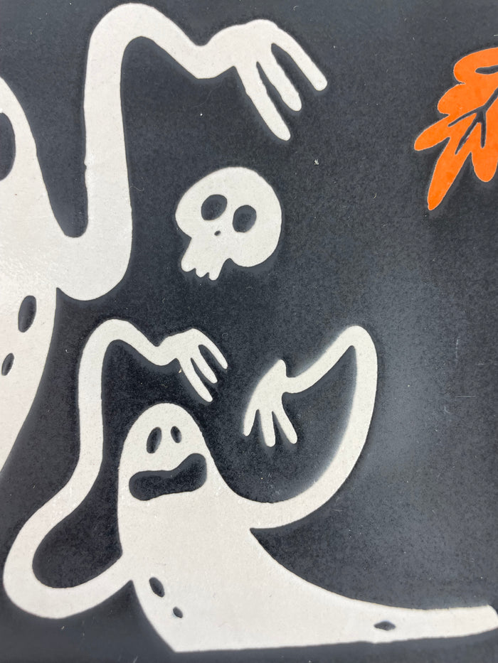 Halloween Happy Boo Ceramic Small Plate