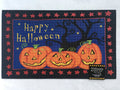 Halloween Pumpkins Rubber Mat