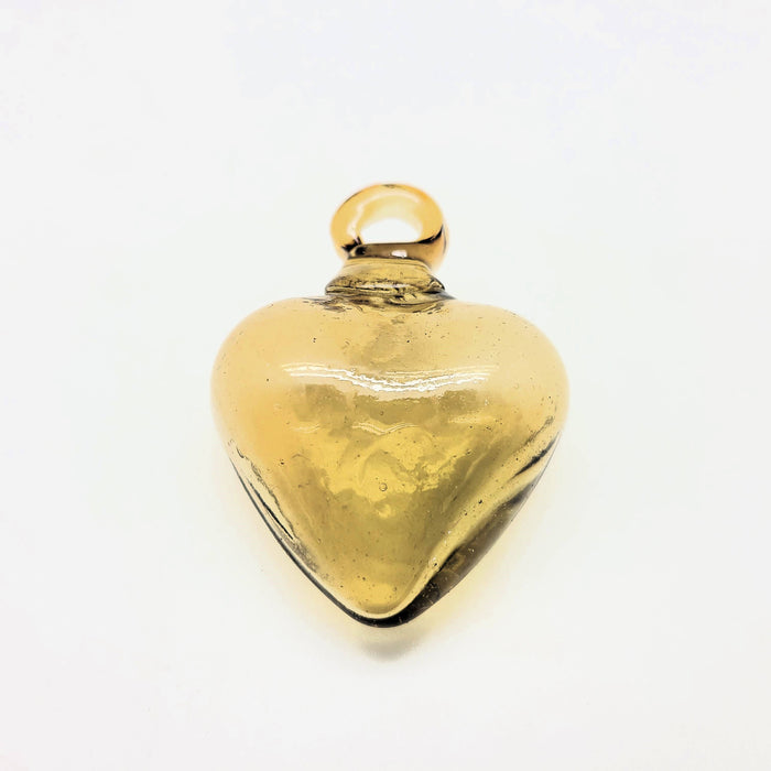 Handblown Glass Heart Ornaments