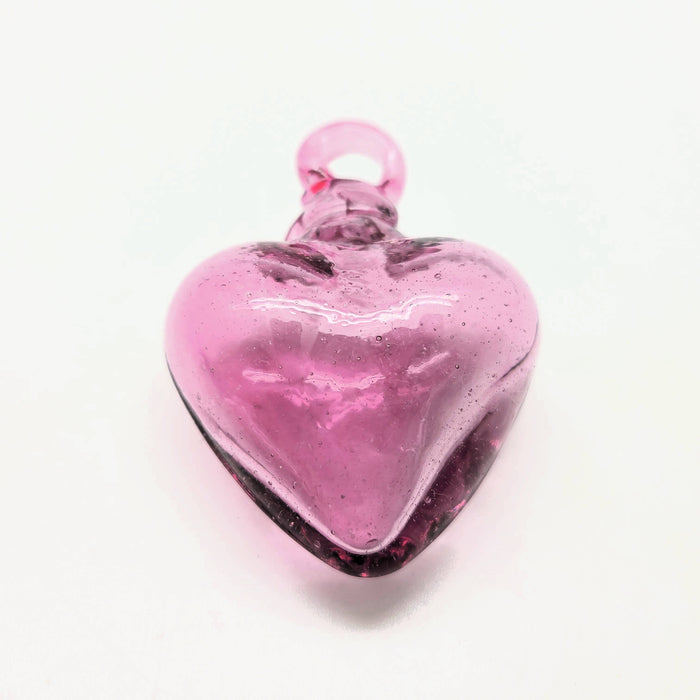 Handblown Glass Heart Ornaments