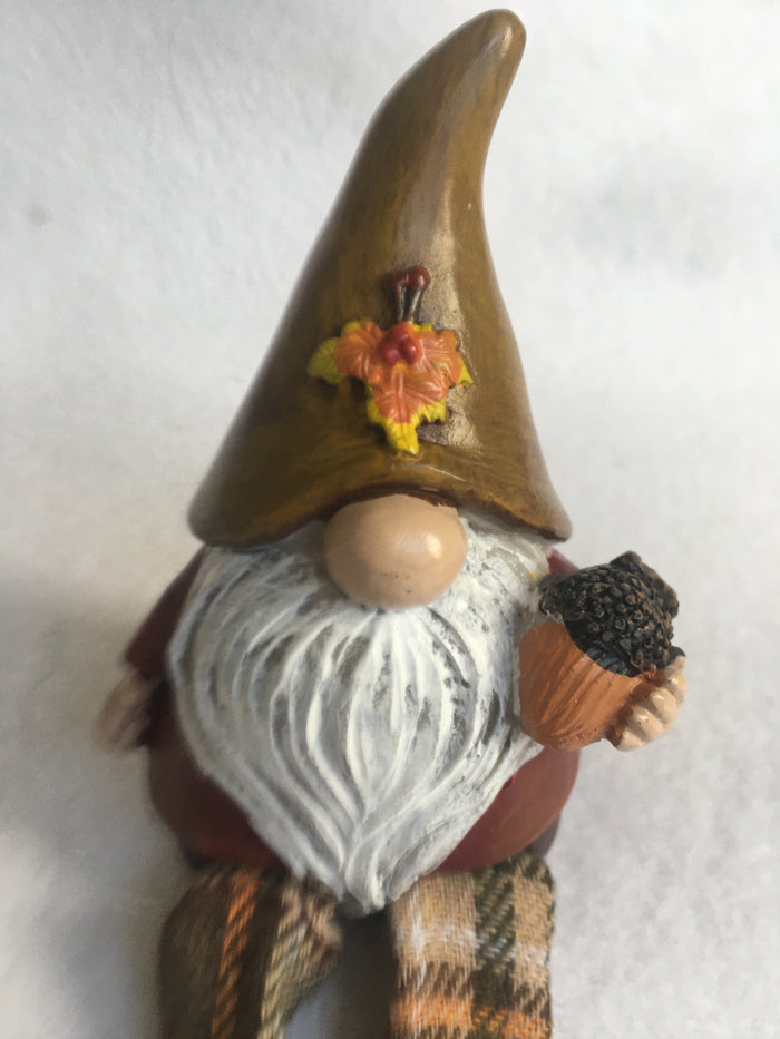 Harvest Gnome With Dangling Legs