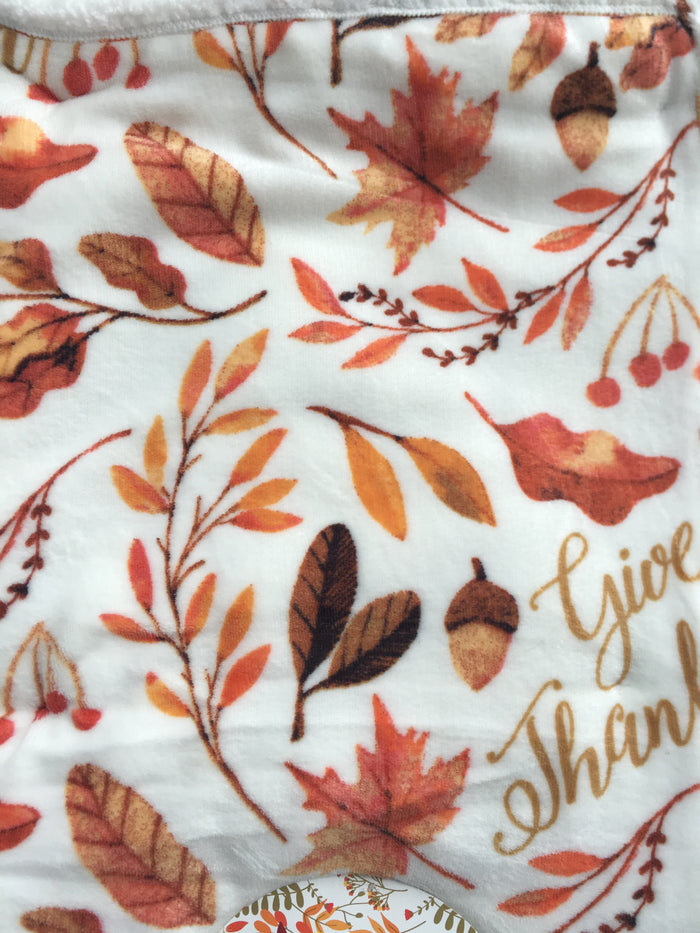 Harvest Pine Grove Forest Luxe Plush Blanket Throw