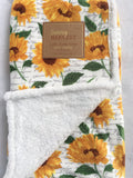 Harvest Sunflower Lovers Blanket Throw
