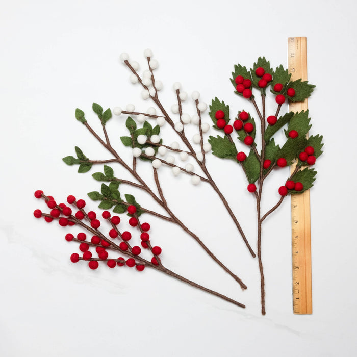 Holiday Berry Stems