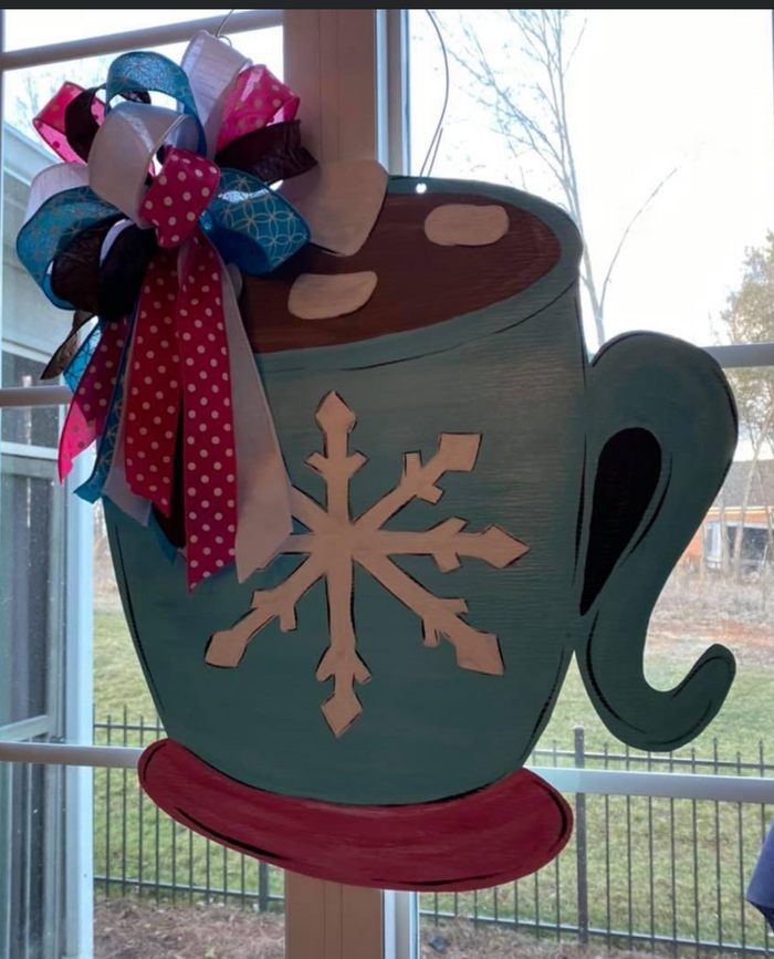 Hot Cocoa Wood Sign