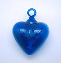 Large Glass Heart Ornaments