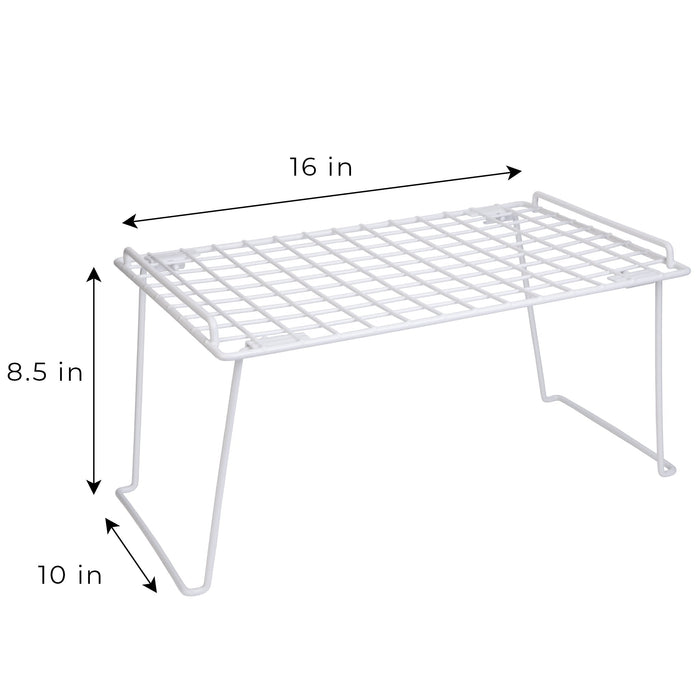 Large Stacking Cabinet Shelf Rack