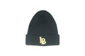 LB Ribbed Cuff Beanie - Black, Legacy