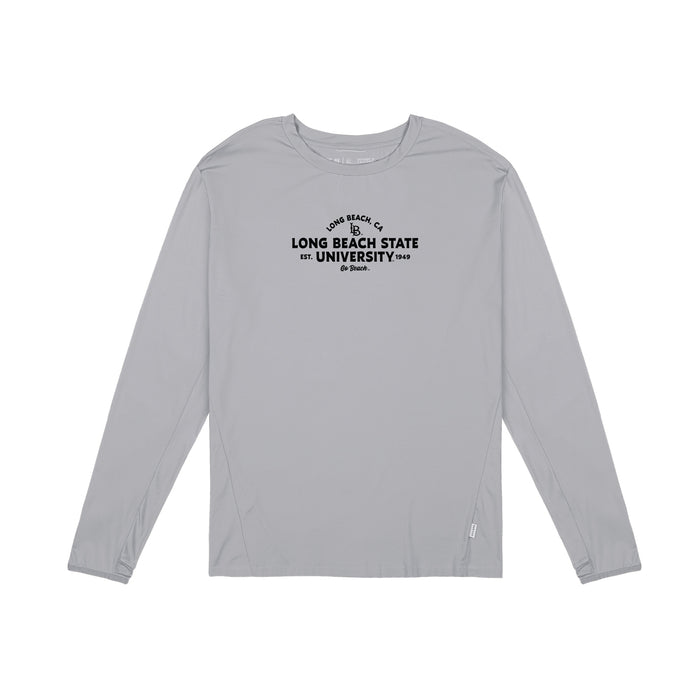 LBSU Dri-Fit Long-Sleeve T-Shirt - Granite, Uscape