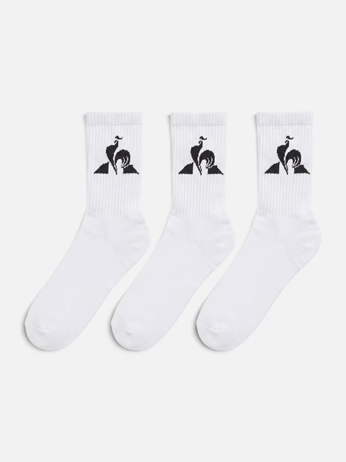 Medias Le Coq Sportif Tripack Caña Corta Algodon
