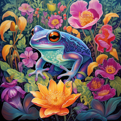 Mesmerizing Adorable Frog