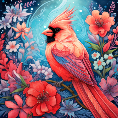 Mesmerizing  Cardinel