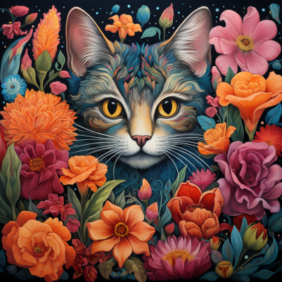 Mesmerizing  Cat