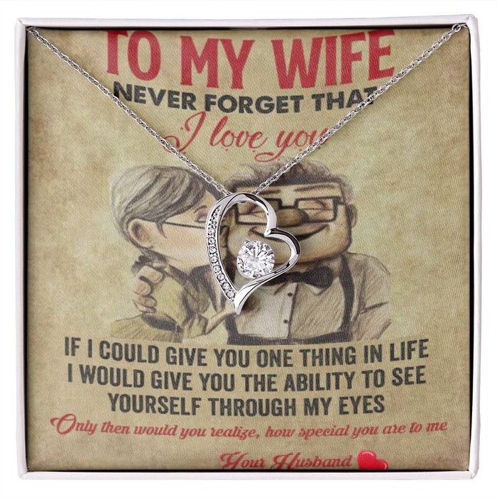 My Wife Never Forget That-Forever Love Necklace💕