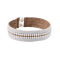Narrow Decorative Leather Choker