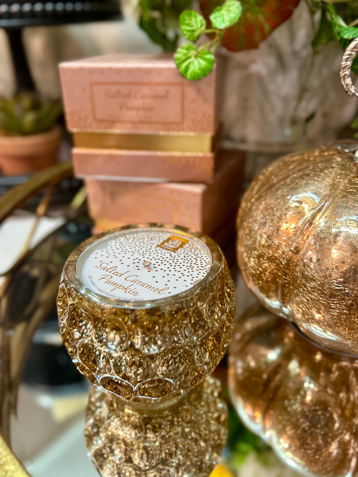 New Scent! Salted Caramel Pumpkin 9oz Soy Candle