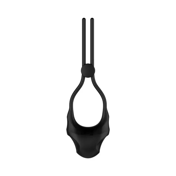Nexus® Forge Single Lasso Adjustable Vibrating C - Ring - Black - C-Ring