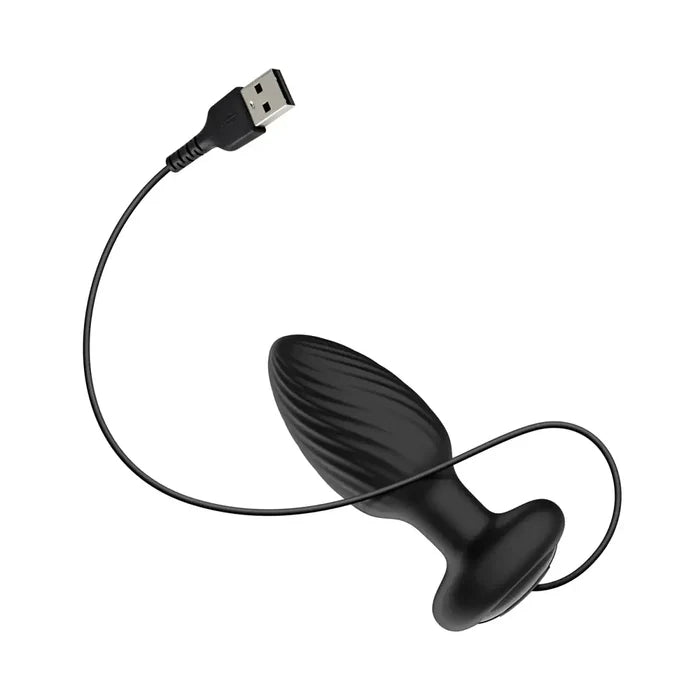 Nexus® Tornado Rotating & Vibrating Remote Butt Plug - Rolik®