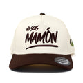 No Seas Mamón Snapback Cap Cream and Brown – Spanish Phrase Hat