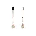 Bound Glow in the Dark Nipple Clamps G1 - Rose Gold