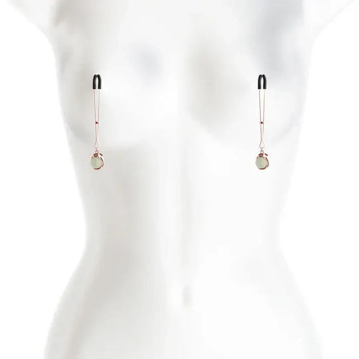 Bound Glow in the Dark Nipple Clamps G1
