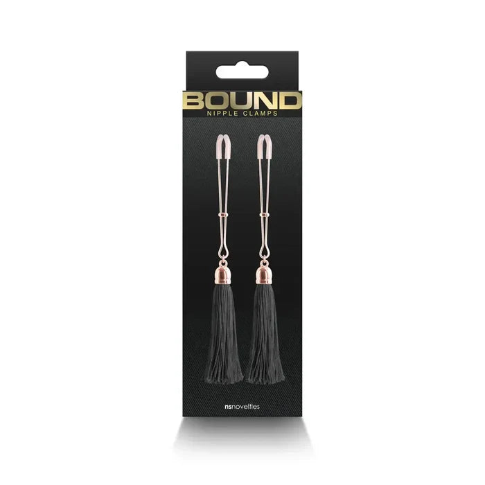 Bound Tassel Nipple Clamps T1