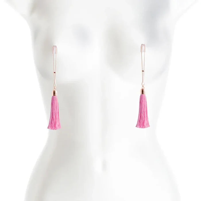 Bound Tassel Nipple Clamps T1