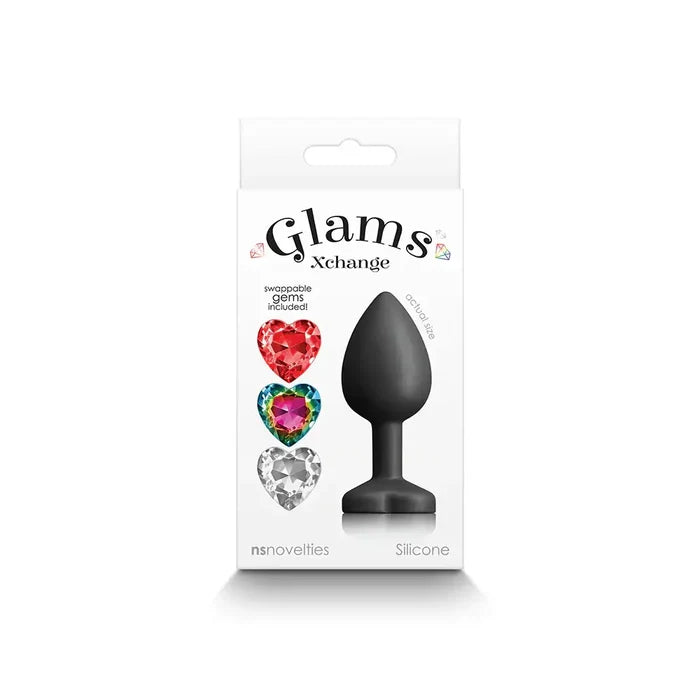Glams Xchange Heart Plug - Butt