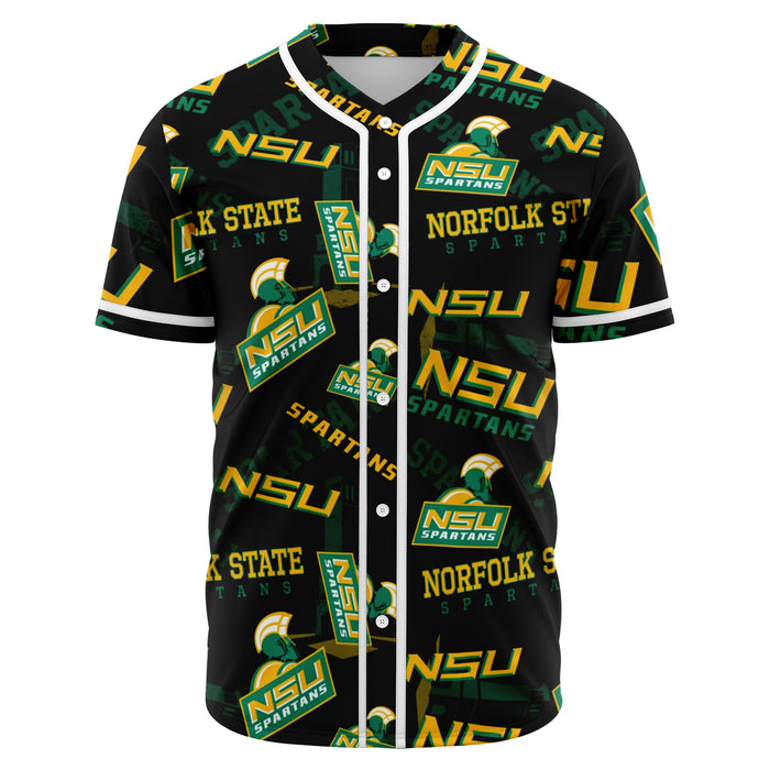 Nsu Norfolk State Spartans Baseball Jersey v779