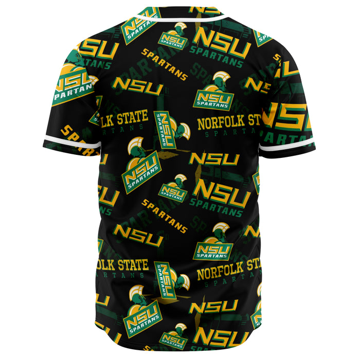 Nsu Norfolk State Spartans Baseball Jersey v779
