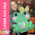 Patchwork Froggy SVG file (please read file description carefully)