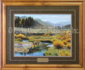 Peace on the Range Custom Framed Paper Print by Clark Kelley Price