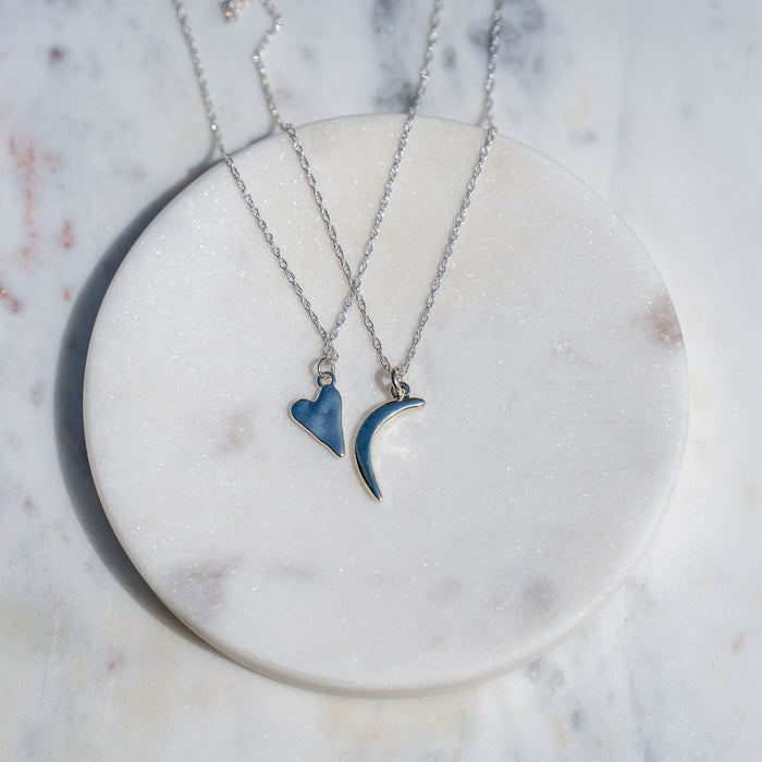 Protextor Parrish Silver Charm Necklace