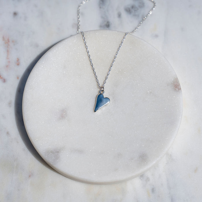 Protextor Parrish Silver Charm Necklace