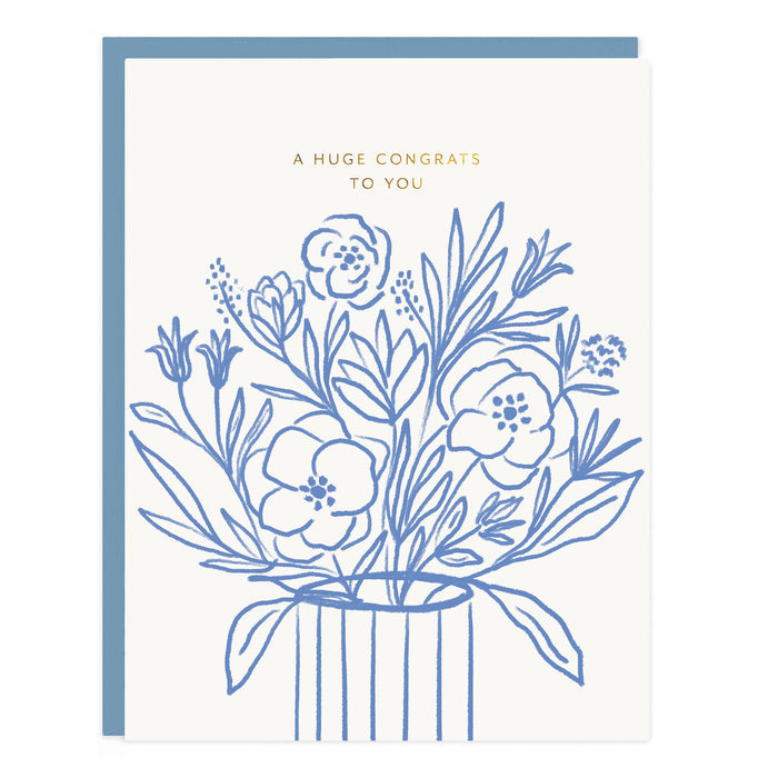 RAMONA & RUTH | Congrats Bouquet Card