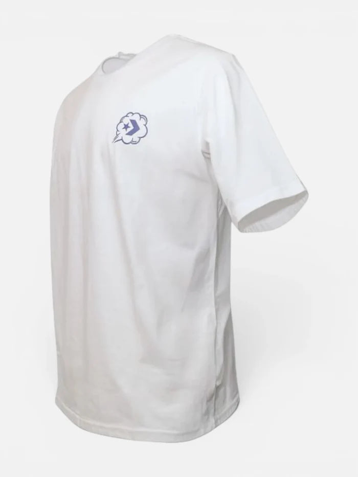 Remera Converse Comic Tee Manga Corta Blanco