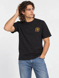 Remera Converse Comic Tee Manga Corta Negro — vista principal