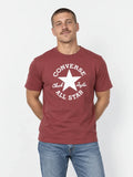 Remera Converse Patch Manga Corta Bordo — vista principal