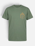 Remera Good Budha Head Verde