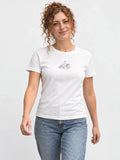 Remera Mujer Converse Ride Slim con Estampa Blanco — vista principal