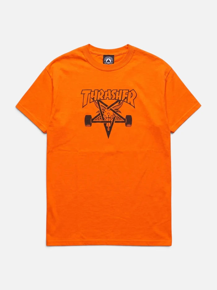 Remera Thrasher Skategoat Naranja
