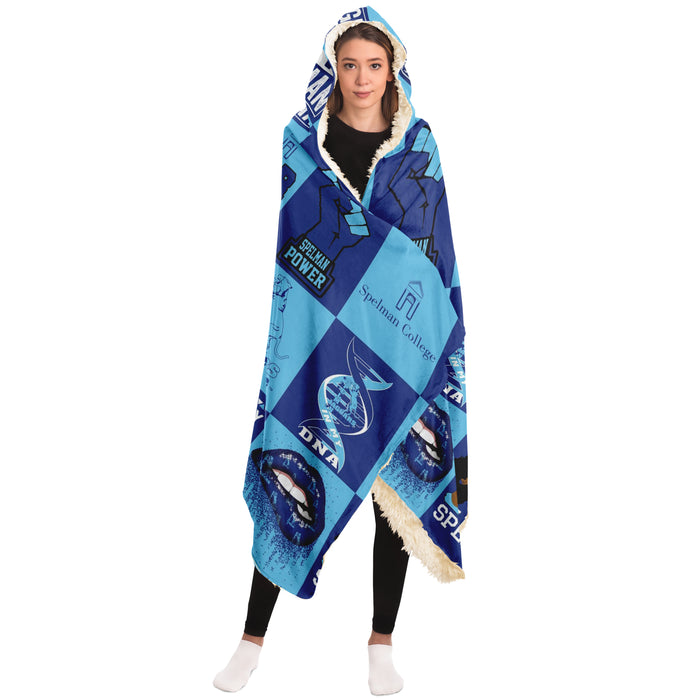 Spelman hooded blanket v949