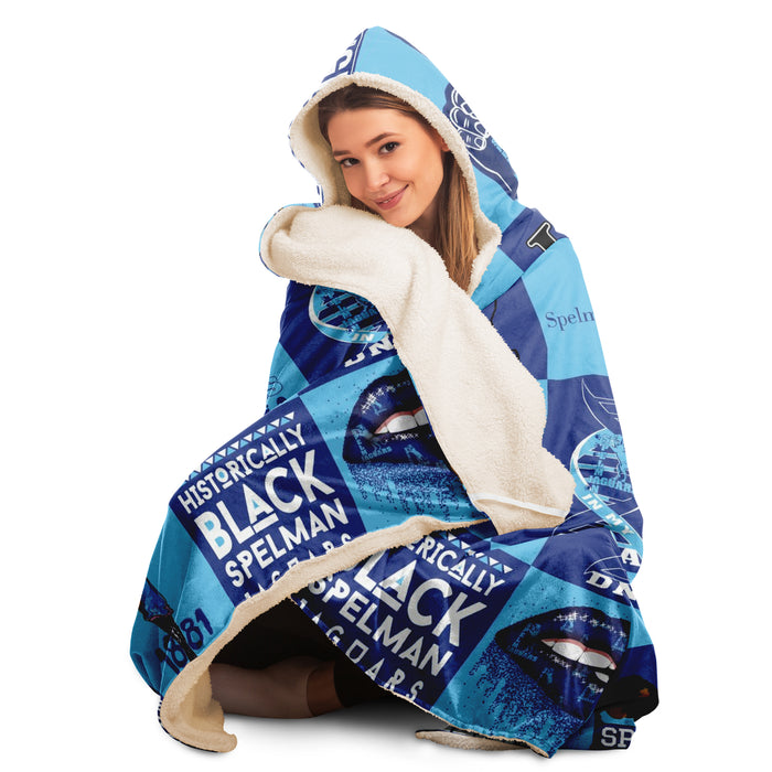 Spelman hooded blanket v949