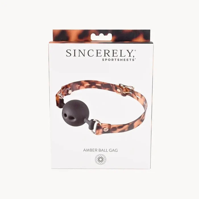 Sportsheets® Sincerely® Amber Ball Gag - Rolik®