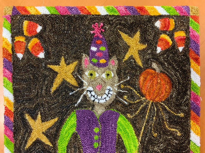 SRH Mini Punch Needle Pattern Chester the Jester 10x13.5