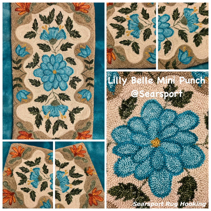 SRH Mini Punch Needle Pattern Lilly Belle  7x14