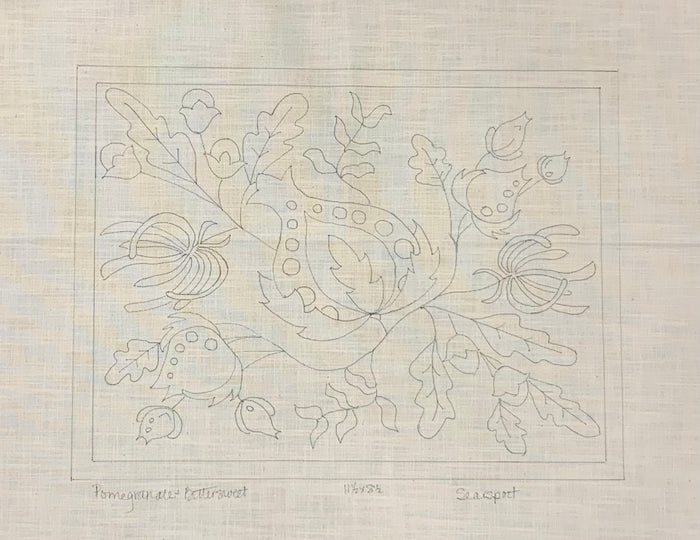 SRH Mini Punch Needle Pattern Pom & Bittersweet 8x11.5