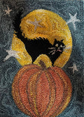SRH Mini Punch Needle Pattern Scaredy Cat 6x8