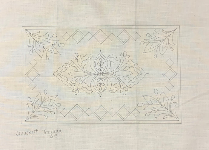 SRH Mini Punch Needle Pattern Trinidad 8x13