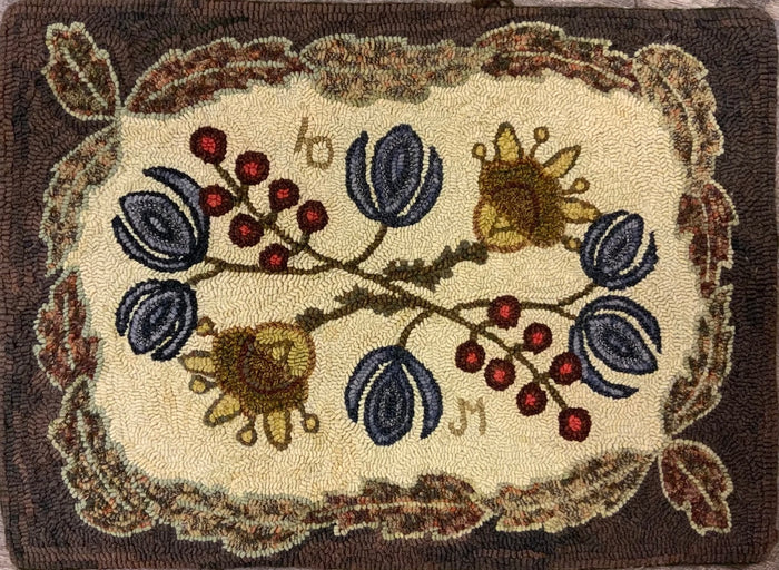 SRH Punch Needle Pattern Onion Flower 11x7.5